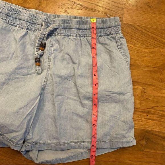 Alife and Kickin Pants 'Jane' Light Denim Blue Jean Shorts Size Large - Picture 15 of 16